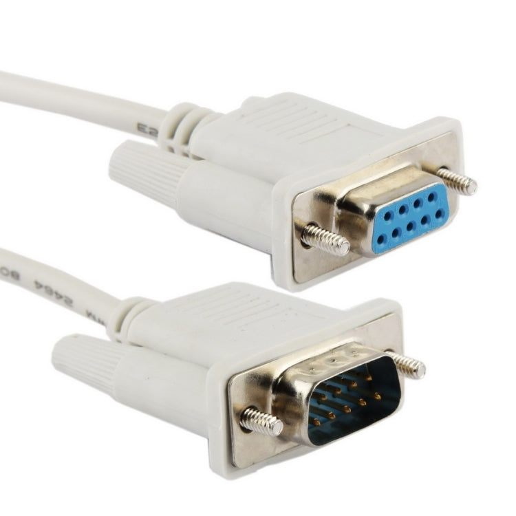 DB9 Male to Female RS232 9Pin Serial Extension Cable, Length: 1.5m, RS232 Male to Male – Durable Build, Easy to Use RS232 Male to Male
