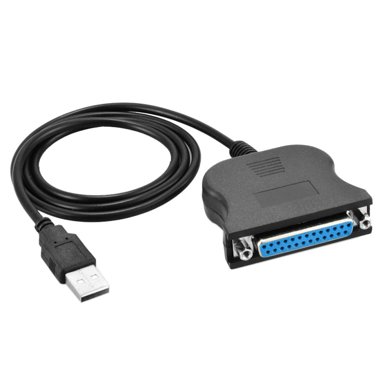 USB 2.0 to DB25 25 Pin Female Port Print Converter Cable, USB to DB25 Female (Black) – Durable Build, Easy to Use