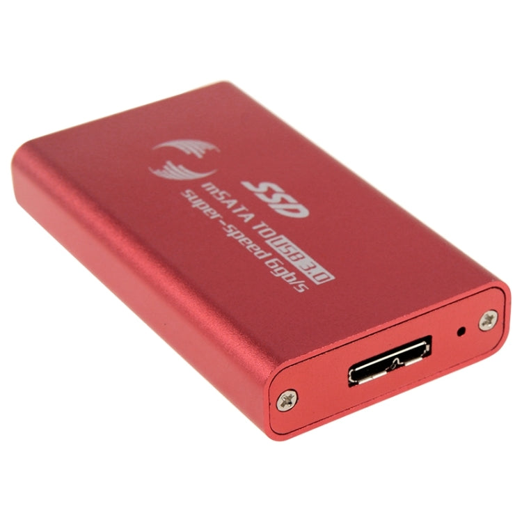 6gb/s mSATA Solid State Disk SSD to USB 3.0 Hard Disk Case – Durable Build, Easy to Use
