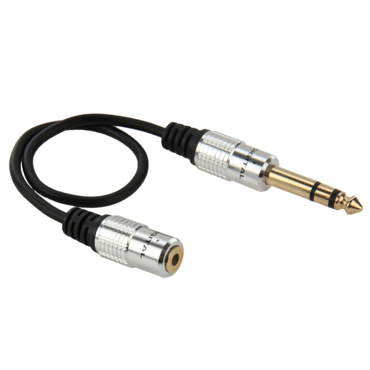 6.35mm Male to 3.5mm Female Audio Adapter Cable, Length: 30cm, 6.35mm Male to 3.5mm Female – Durable Build, Easy to Use