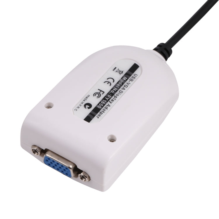 USB To VGA Multi-Monitor / Multi-Display Adapter, USB 2.0 External Graphics Card, USB 2.0 – Durable Build, Easy to Use