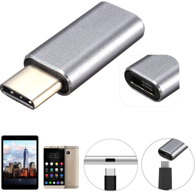 Aluminum Micro USB to USB 3.1 Type-C Converter Adapter – Durable Build, Easy to Use