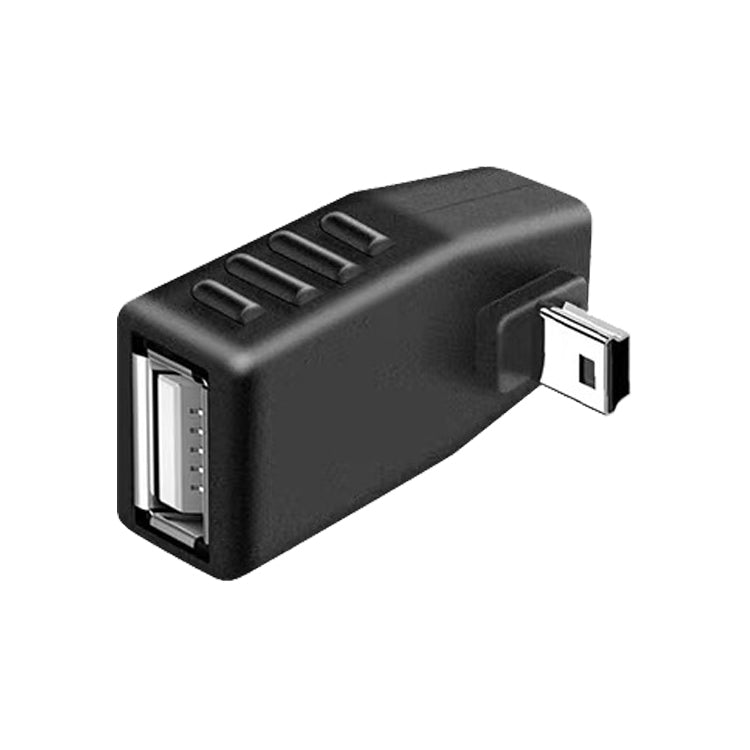90 Degree Mini USB Male to USB 2.0 AF Adapter, 90 Degree Up Angled, 90 Degree Down Angled – Durable Build, Easy to Use
