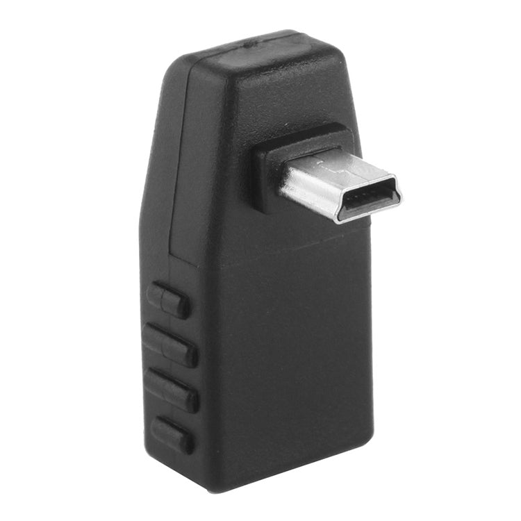 90 Degree Mini USB Male to USB 2.0 AF Adapter, 90 Degree Up Angled, 90 Degree Down Angled – Durable Build, Easy to Use