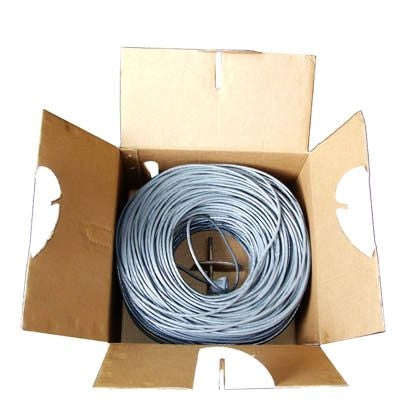 Lan Cable (CAT5E Data cable) Length: 305M, CAT5E CCA, Diameter: 0.5mm, CAT5E Copper, Diameter: 0.5mm – Durable Build, Easy to Use