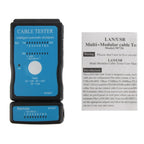 USB Cable, RJ45 and RJ11 Multifunction Network Cable Tester , RJ45/RJ11 Blue – Durable Build, Easy to Use
