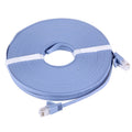 20m CAT6 Ultra-thin Flat Ethernet Network LAN Cable, 20m Blue – Ultra-thin 20m Blue