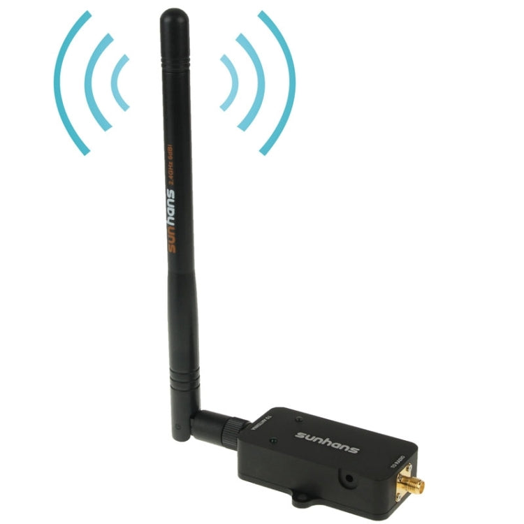 Sunhans SH24BTA-N 35dBm 2.4GHz 3W 11N/G/B WiFi Signal Booster WiFi Amplifier Wireless Repeater, SH24BTA-N – Durable Build, Easy to Use SH24BTA-N EU Plug