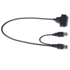 Double USB 2.0 to SATA Hard Drive Adapter Cable for 2.5 inch SATA HDD / SSD, Double USB 2.0 to SATA – Durable Build, Easy to Use