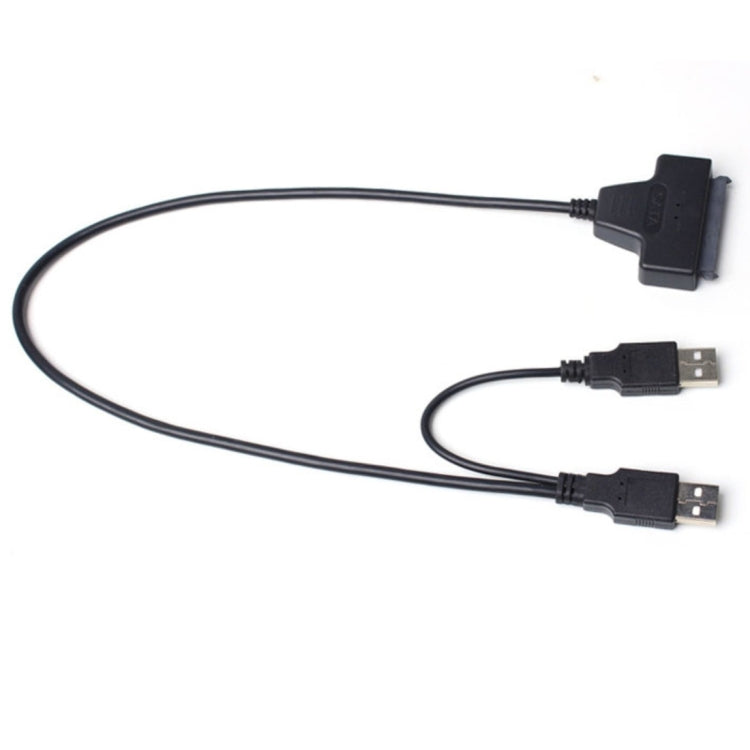 Double USB 2.0 to SATA Hard Drive Adapter Cable for 2.5 inch SATA HDD / SSD, Double USB 2.0 to SATA – Durable Build, Easy to Use