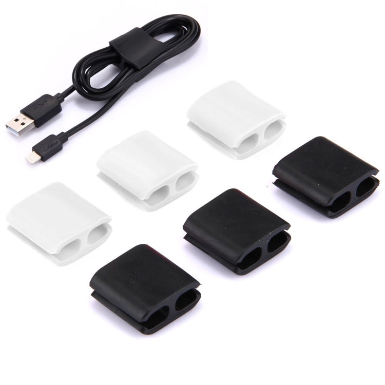 6 PCS Smart Wire Cable Clips Scattered Wires Organize, Random Color Delivery – Durable Build, Easy to Use Default Title