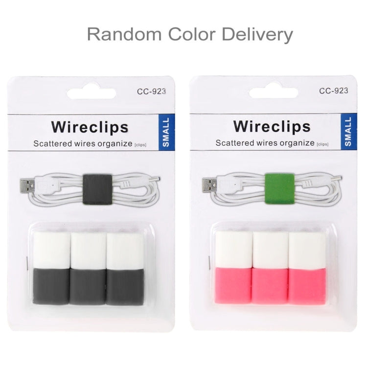 6 PCS Smart Wire Cable Clips Scattered Wires Organize, Random Color Delivery – Durable Build, Easy to Use