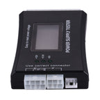 Digital LCD Display PC Computer 20/24 Pin Power Supply Tester Checker Power Measuring Diagnostic Tester Tool, ATX Connector with LCD – Durable Build, Easy to Use