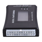 Digital LCD Display PC Computer 20/24 Pin Power Supply Tester Checker Power Measuring Diagnostic Tester Tool, ATX Connector with LCD – Durable Build, Easy to Use