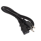 Universal US 3 Prong AC Power Cords for Desktop Computer Printer Monitor Plug, Cable Length: 1.2m, US Plug 2 Prong, Length: 1.2m – TPU