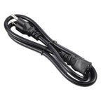 Universal US 3 Prong AC Power Cords for Desktop Computer Printer Monitor Plug, Length:1.5m, 1.5m – Durable Build, Easy to Use