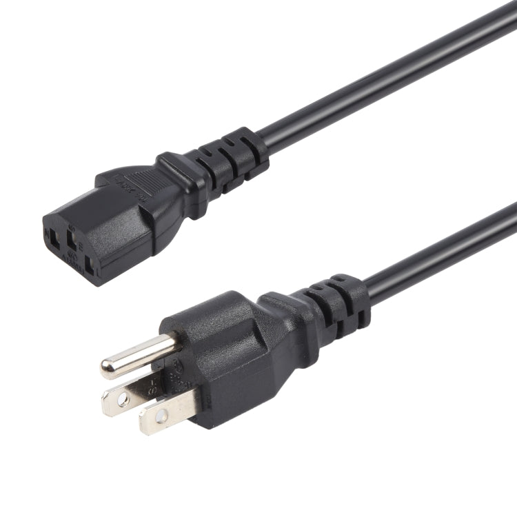 Universal US 3 Prong AC Power Cords for Desktop Computer Printer Monitor Plug, Length: 1.8m, 1.8m – Durable Build, Easy to Use 1.8m