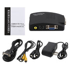 High Resolution (BNC) Video and S-Video to VGA Conversion, PAL – Durable Build, Easy to Use