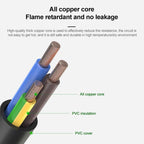 1.5m 2 Prong Style Big UK Notebook Power Cord, Big UK Plug, Length:1.5m – Durable Build, Easy to Use