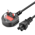 1.8m 3 Prong Style Big UK Notebook Power Cord, Big UK Plug, Length: 1.8m – Durable Build, Easy to Use Big UK Plug, Length: 1.8m