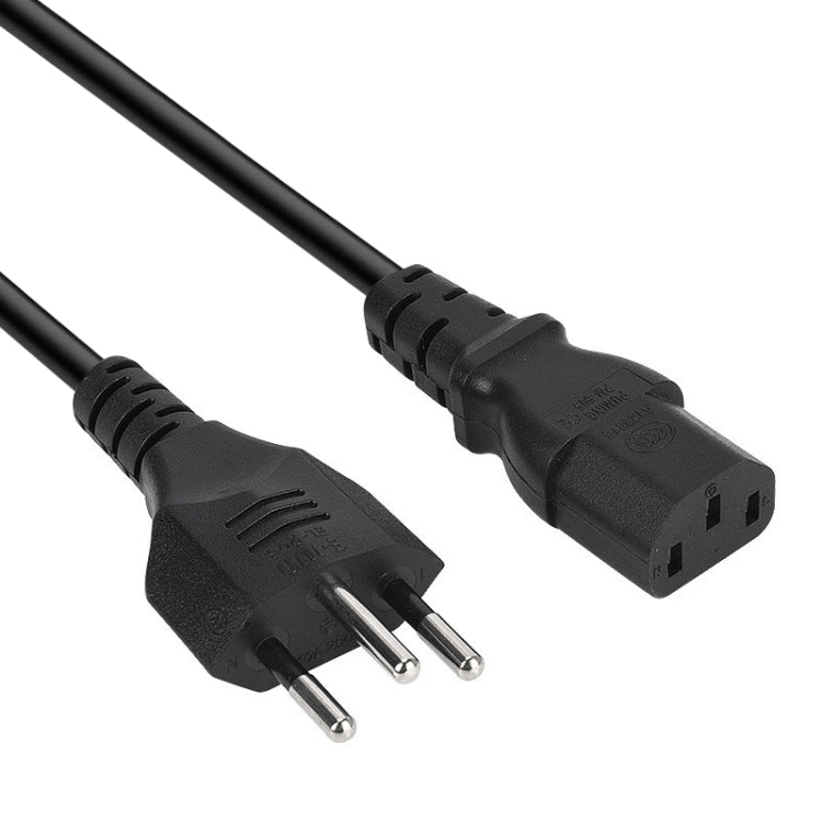 3 Prong Style Brazil AC Power Cord, Length: 1.2m ( OD5.5 ), Brazil Plug, 1.2m – Durable Build, Easy to Use Brazil Plug, 1.2m