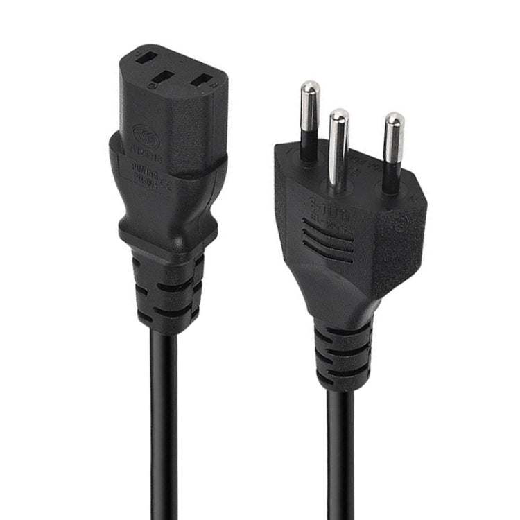 3 Prong Style Brazil AC Power Cord, Length: 1.2m ( OD5.5 ), Brazil Plug, 1.2m – Durable Build, Easy to Use