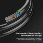 3 Prong Style Brazil AC Power Cord, Length: 1.2m ( OD5.5 ), Brazil Plug, 1.2m – Durable Build, Easy to Use