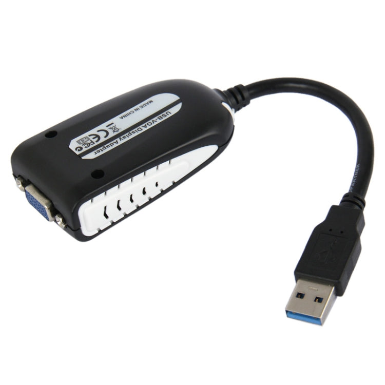 USB 3.0 to VGA Display Adapter, Resolution: 1920 x 1080, USB 3.0 (Resolution: 1920 x 1080) – Plug-and-play