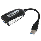 USB 3.0 to VGA Display Adapter, Resolution: 1920 x 1080, USB 3.0 (Resolution: 1920 x 1080) – Plug-and-play