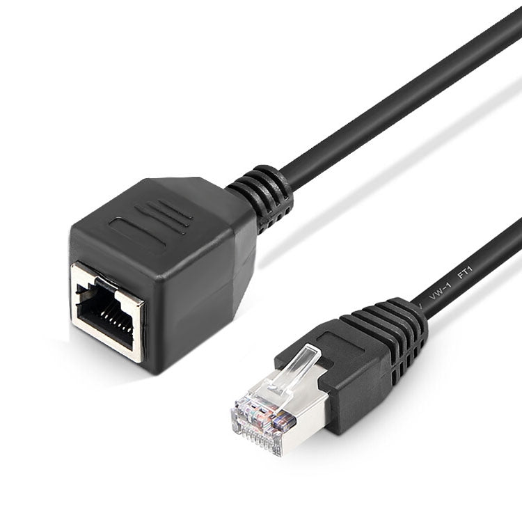 RJ45 Female to Male Cat Network Extension Cable, Length: 30cm, 30cm RJ45 Male – Durable Build, Easy to Use
