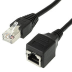 RJ45 Female to Male Cat Network Extension Cable, Length: 30cm, 30cm RJ45 Male – Durable Build, Easy to Use