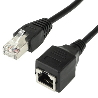 RJ45 Female to Male Cat Network Extension Cable, Length: 30cm, 30cm RJ45 Male – Durable Build, Easy to Use