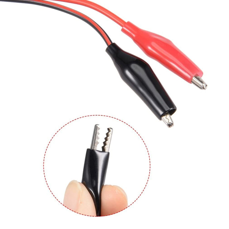 5.5 x 2.1mm Female Power Plug Alligator Clip Test Lead Cable – Durable Build, Easy to Use