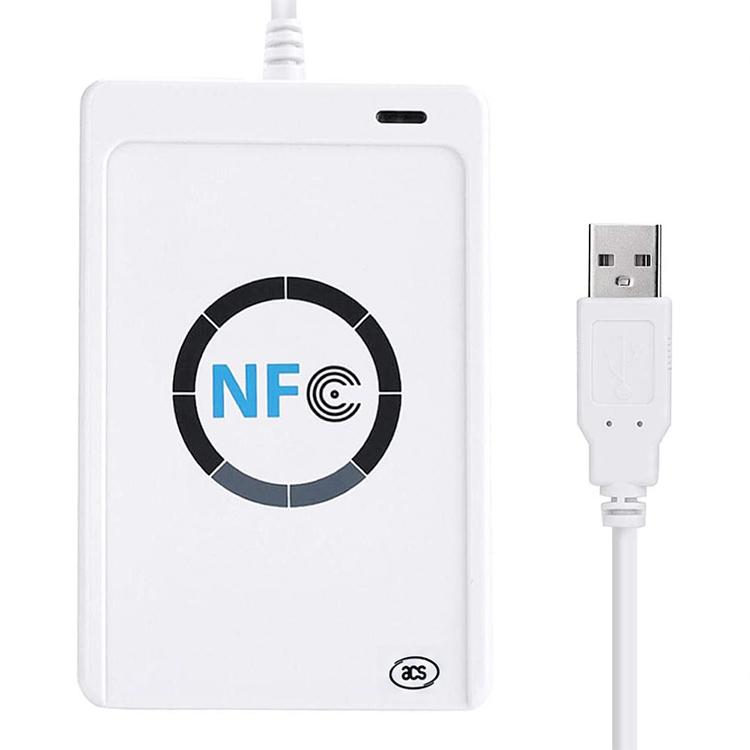ACR122 NFC RFID USB Noncontact Smart Card Reader, Read Write Speed up to 212Kbps/242Kbps – Card Slot Default Title