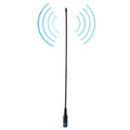 NAGOYA NA-771 144/430MHz Dual Band Flexible Spring Whip SMA-F Handheld Radio Antenna for Walkie Talkie, Antenna Length: 38cm Default Title