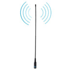 NAGOYA NA-771 144/430MHz Dual Band Flexible Spring Whip SMA-F Handheld Radio Antenna for Walkie Talkie, Antenna Length: 38cm Default Title