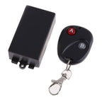 DC 12V 1CH RF Wireless Remote Switch Learning Code Receiver + 2 Buttons Remote Control Transceiver Default Title
