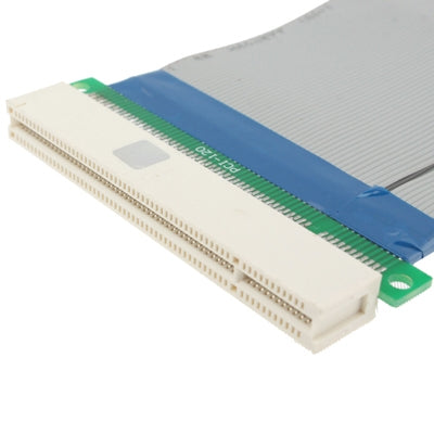 PCI 32bit Riser Card Extender Flexible Cable Ribbon Adapter, Cable Length: 15cm, 32X Length: 15cm – Durable Build, Easy to Use