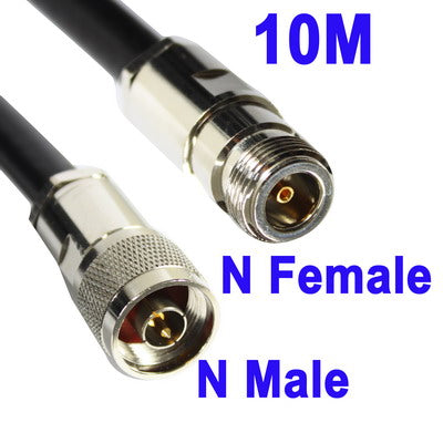 N Female to N Male WiFi Extension Cable, Cable Length: 20M, 10m, 15m, 20m – Durable Build, Easy to Use
