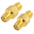 RP-SMA to RP-SMA Adapter (Gold Plated), RP-SMA to RP-SMA – Durable Build, Easy to Use RP-SMA to RP-SMA