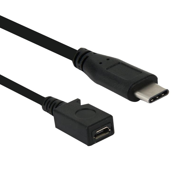 USB-C / Type-C 3.0 Male to Micro USB Female Cable Adapter, Length: 29cm – Durable Build, Easy to Use