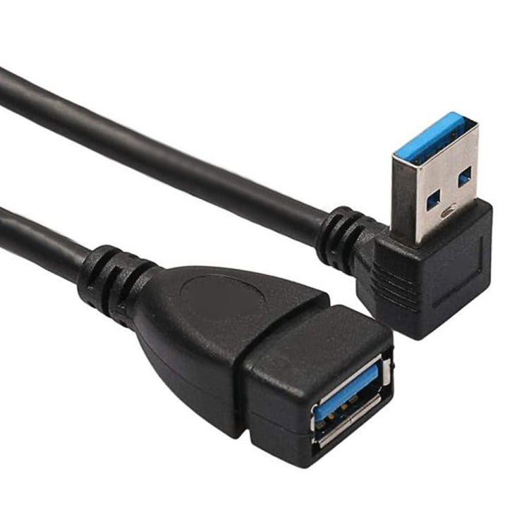 USB 3.0 Down Angle 90 degree Extension Cable Male to Female Adapter Cord, Length: 15cm, Down Angle AM to AF, length: 15cm – Durable Build, Easy to Use Down Angle AM to AF, length: 15cm