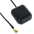 Vehicle GPS Antenna Active Receiver Magnetic Base Mount Adapter Aerial SMA Male Connector, Cable Length: 3m, SMA Male Connector SMA Male Connector