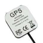 Vehicle GPS Antenna Active Receiver Magnetic Base Mount Adapter Aerial SMA Male Connector, Cable Length: 3m, SMA Male Connector