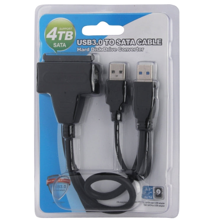 USB 2.0 / USB 3.0 To SATA Cable with 2.5 inch HDD Protection Box, Support up to 4TB Speed, USB 3.0 to SATA with USB(B) – Durable Build, Easy to Use