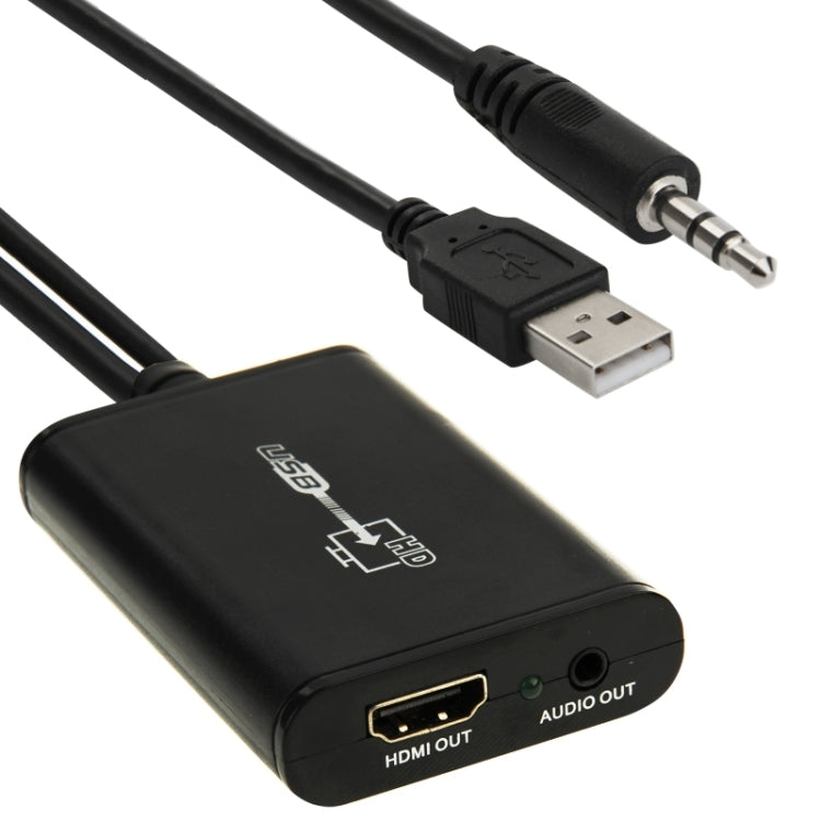 USB 2.0 to HDMI HD Video Leader Converter for HDTV, Support Full HD 1080P, USB 2.0 to HDMI – TPU