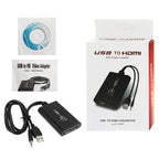 USB 2.0 to HDMI HD Video Leader Converter for HDTV, Support Full HD 1080P, USB 2.0 to HDMI – TPU