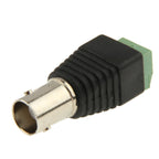 10 PCS Green Power to BNC Coaxial Female Adapter Connector for CCTV Cameras, Green Power Green Power
