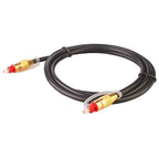Digital Audio Optical Fiber Toslink Cable, OD: 5.0mm, 1.5m – Durable Build, Easy to Use