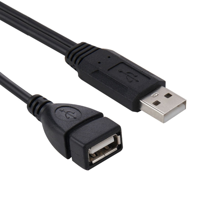 USB 2.0 Male to 2 Dual USB Female Jack Adapter Cable for Computer / Laptop, Length: About 30cm, USB 2.0 AM to 2 USB 2.0 AF – Durable Build, Easy to Use